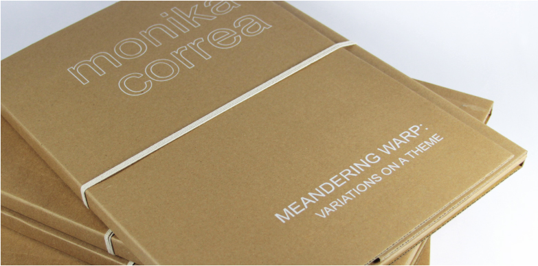 ART BOOK - MONIKA CORREA – MEANDERING WARP