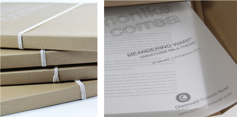 ART BOOK PRINTING - MONIKA CORREA – MEANDERING WARP