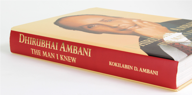 COFFEE TABLE BOOK - DHIRUBHAI AMBANI – THE MAN I KNEW