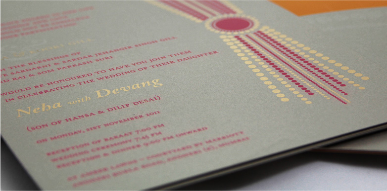 Wedding Card - Neha and Devang