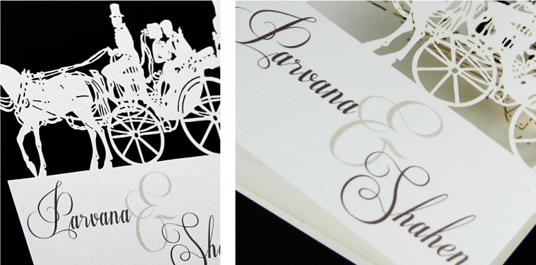 Wedding Card - Parvana and Shahen